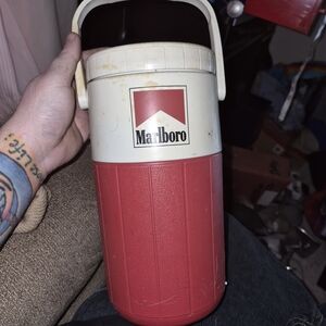 Marlboro Red and White Insulated Beverage Cooler